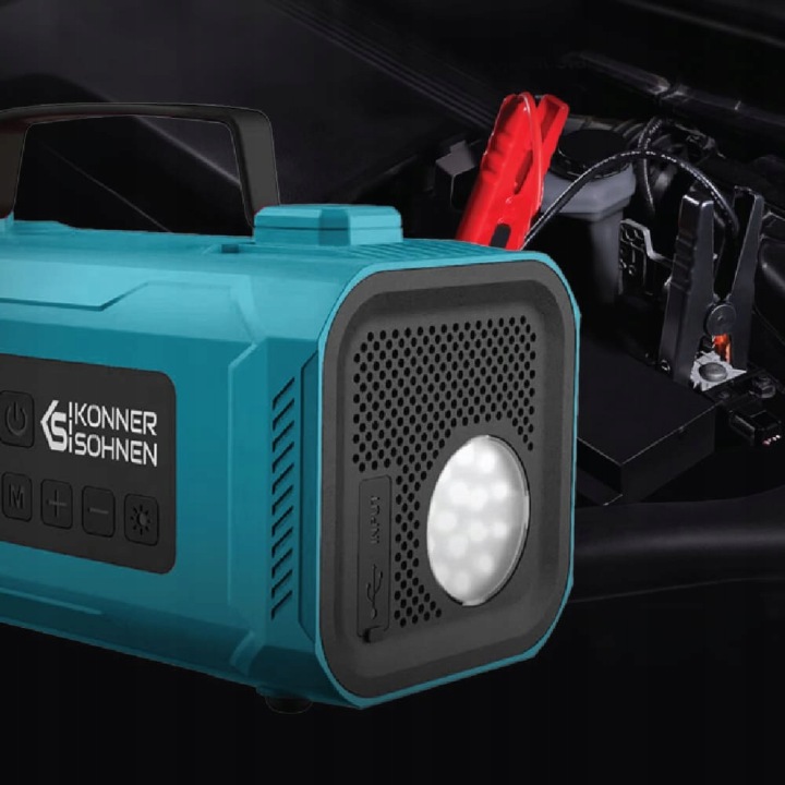 DISPOSITIF DÉMARRAGE AVEC COMPRESSEUR KS JSP-2000 15 V 14800 MAH 140 PSI