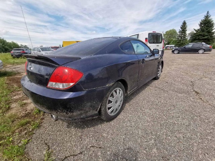 HYUNDAI TIBURON DÉFLECTEURS AIR VERS CABINES 2008 2.0L