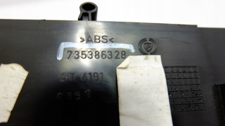 FIAT PUNTO EVO GRILLE CONDUIT D'AIR CONSOLES 735386328