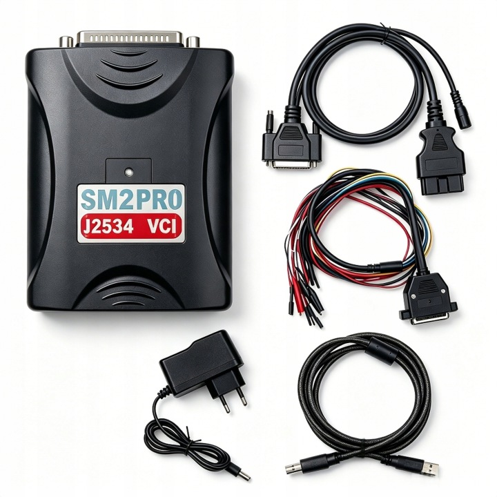 SM2 PRO J2534 VCI PROGRAMMEUR ECU VERS VOITURES I CAMION 67-W-1