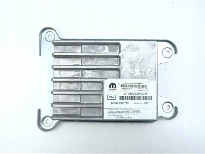 AMPLIFICATEUR AUDIO JEEP GRAND CHEROKEE V 2022 68549093AC