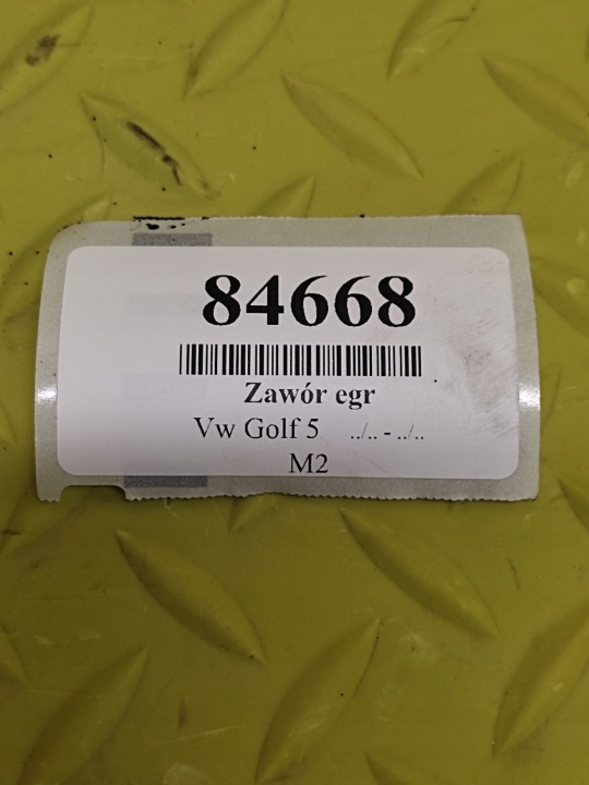 VW GOLF V 2.0 TDI VANNE EGR AV6014