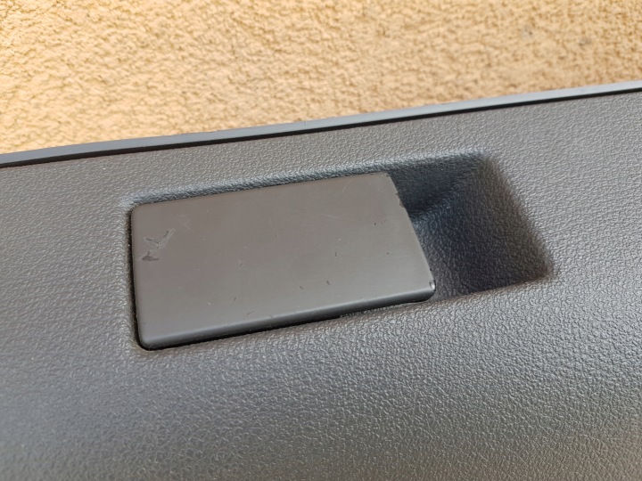 BOÎTE À GANTS DROIT PASSAGER VW TOURAN I 03-15 EN BON ÉTAT FONCTIONNEL COMPLET NOIR