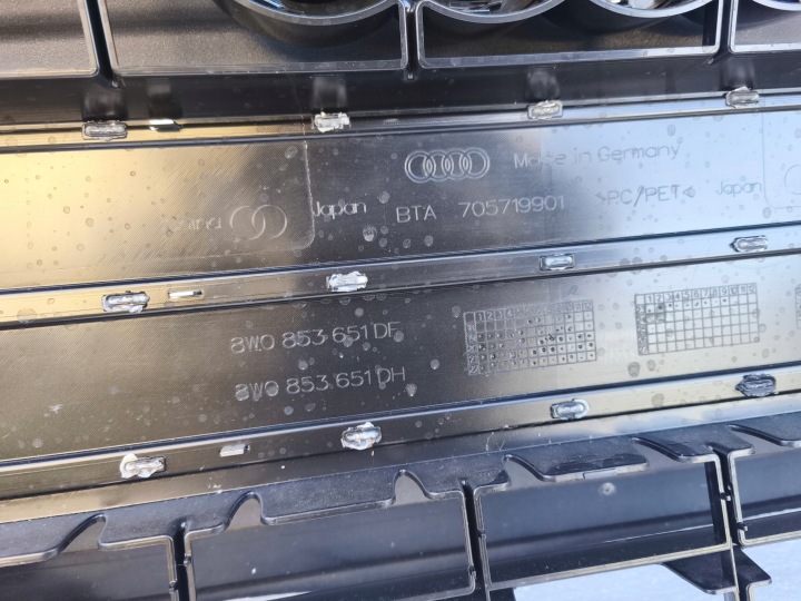 CALANDRE GRILLE AUDI A4 8W 8W0 2019- LIFT BASIS CHROME 8W0853651DF DH