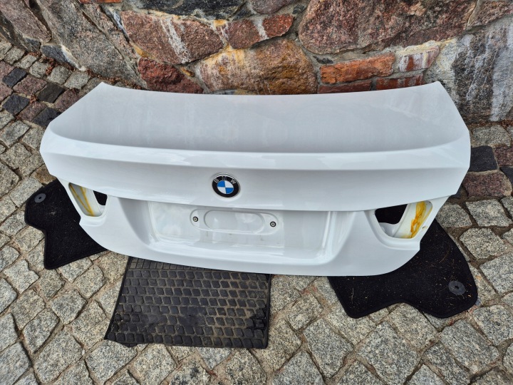 BMW E90 LCI BERLINE COUVERCLES DE COFFRE ARRIÈRE ARRIÈRE PEINTURE ALPINWEISS 3 BLANCHE