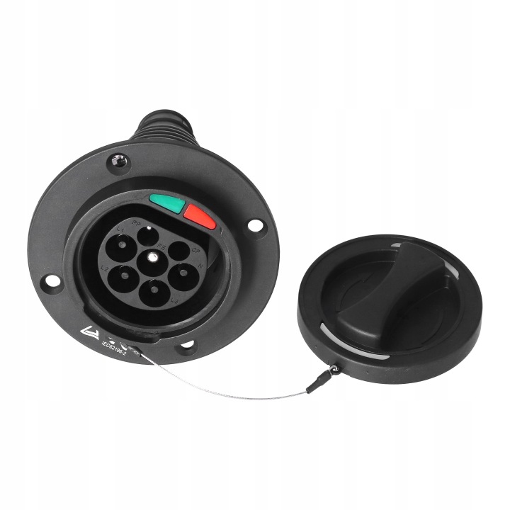 ADAPTATEUR PRISE LADOWANIA EV TYPE 2 TROJFAZOWE 480V 16A POJAZDOW ELEKTRYCZN