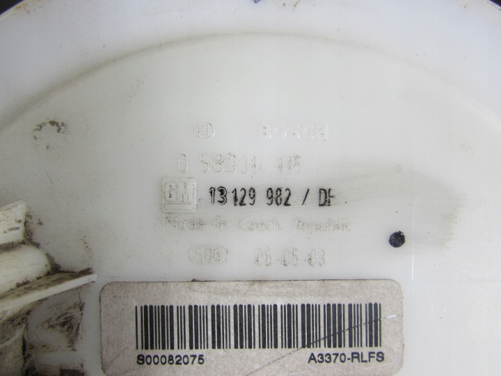 POMPE CARBURANTS 0580314115 OPEL ZAFIRA B 1.6 B 16V 05-14 R.