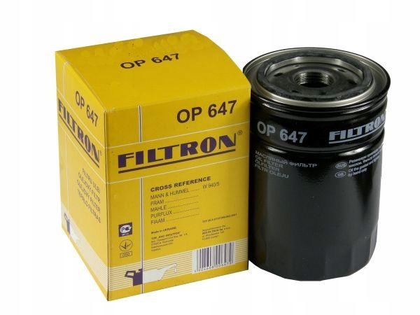FILTRE HUILES FILTRON OP647