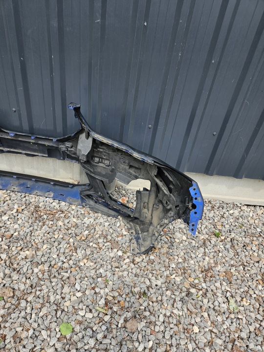 PARE-CHOCS AVANT AVANT BMW X6M F96 M-POWER 2019-2023 BLEU OKLEJONY FOLI