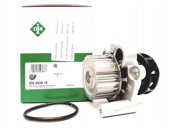 INA 538003810 PUMP WATER AUDI 