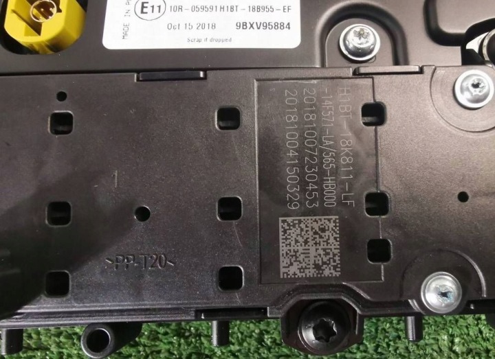 FORD TRANSIT CUSTOM PANNEAU COMMUTATEUR MONITEUR RADIO H1BT-18B955-EF
