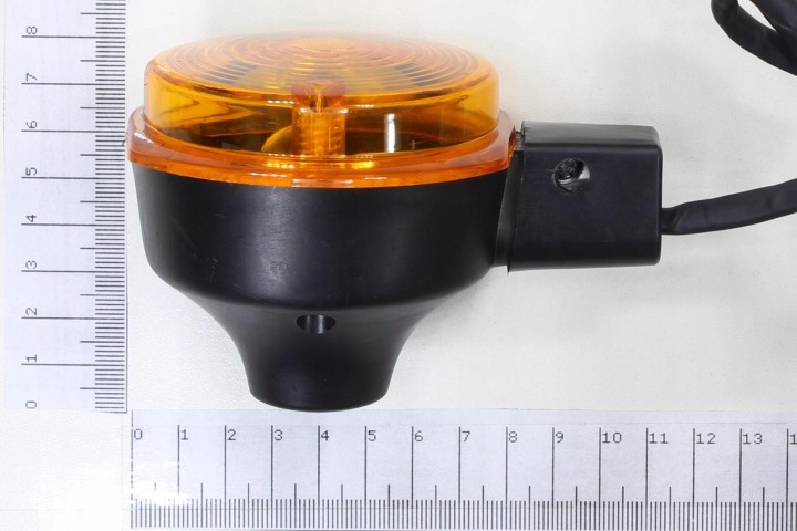 CLIGNOTANT MZ SIMSON ROND ORANGE AVANT