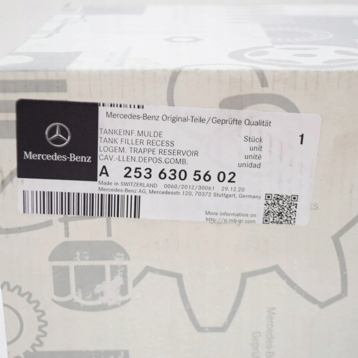 MERCEDES-BENZ GLC C253 ARRIÈRE GOULOTTE DE REMPLISSAGE DE CARBURANT A2536305602 ORIGINAL