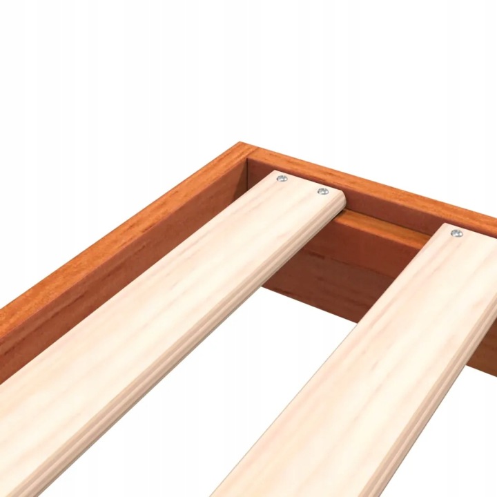 CHÂSSIS ROULEMENTS AVEC LITEGO DREWNA SOSNOWEGO, WOSKOWY MARRON 203,5X144X9 CM
