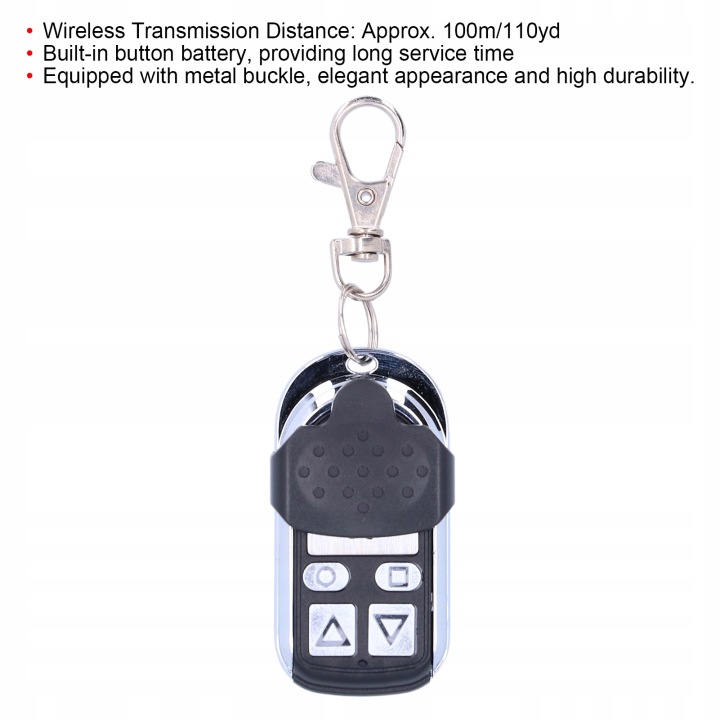 STORE GARAGE DUPLIKAT CLÉS TÉLÉCOMMANDE 433MHZ 12V 100M/110YD KOPIA RN