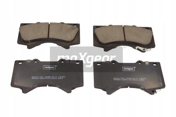 SABOTS DE FREIN DE FREIN TOYOTA P. LANDCRUISER 08- MAXGEAR photo 2 - milautoparts-fr.ukrlive.com