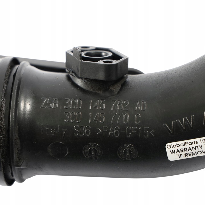 VW PASSAT B6 GOLF MK5 FIL TUYAU AIR ÉCHANGEUR D'AIR DE SURALIMENTATION DIESEL 3C0145770C
