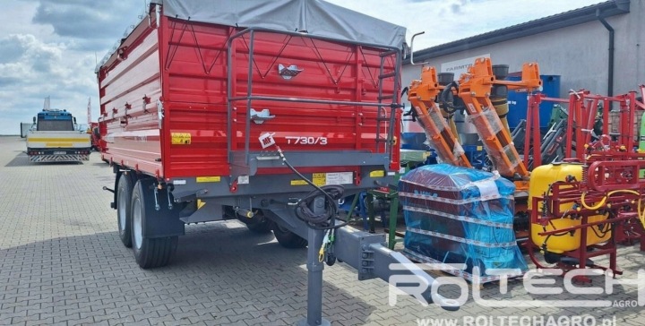 REMORQUE ROLNICZA PALETOWA T711 8T 10T 12T 14T T739A METAL-FACH DE REKI