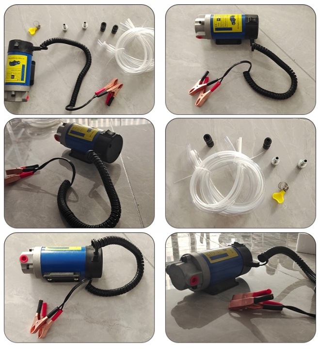 POMPE POMPE VERS VIDANGE HUILES MOTEUR 12V 100W