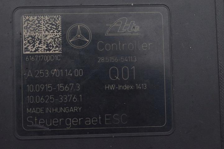 MERCEDES W253 W205 POMPE DE FREIN ABS CONTRÔLEUR