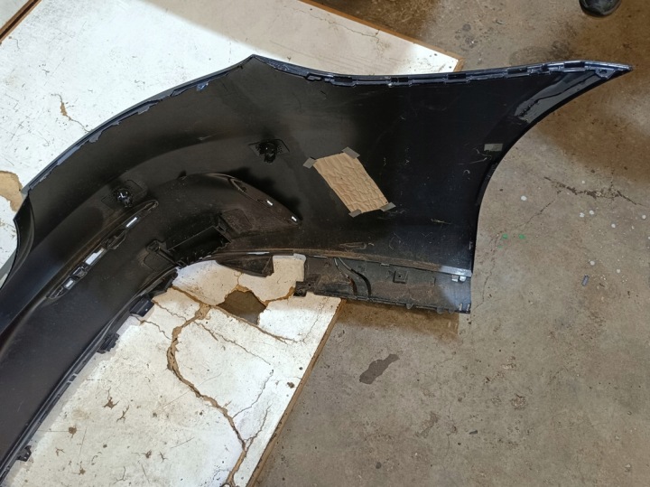 PARE-CHOCS MERCEDES W238 AMG E-KLASA 17+ ARRIÈRE NR N693