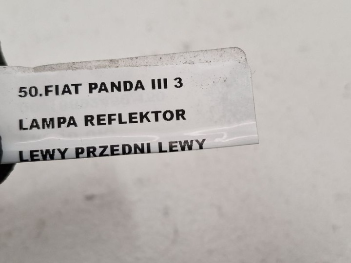 FIAT PANDA III 3 PHARE PROJECTEUR GAUCHE AVANT GAUCHE AVANT UK 00518892450