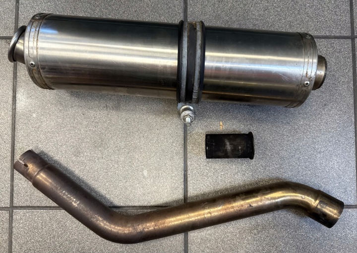 YAMAHA TDM 850 3VD SILENCIEUX ÉCHAPPEMENT