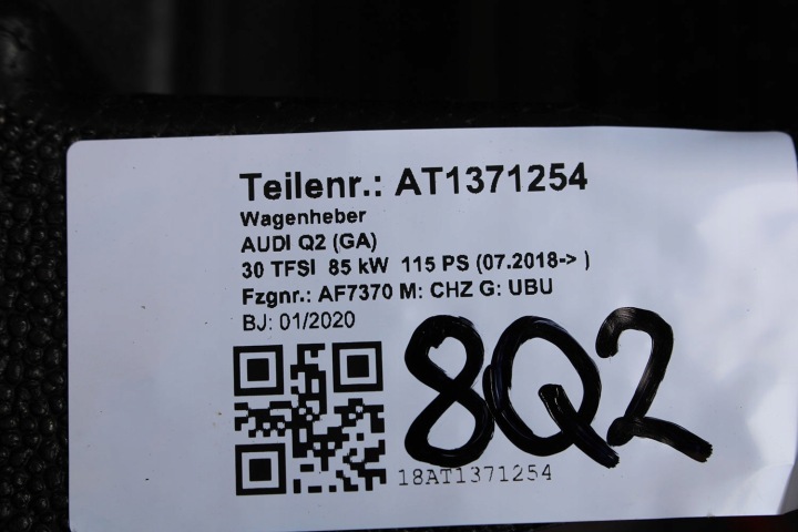 AUDI Q2 CLÉ VERS ROUES ÉTUI SRUBOKRET CROCHET OREILLE 8K0805615 8N0012219 8Z00