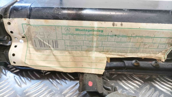 SIÈGE AVANT DROIT MERCEDES-BENZ SL (R129) A1299101146 3.0L GASOLINE 170KW