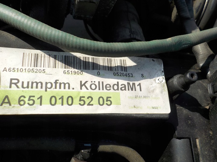 JEEP COMPASS 11R 2.2 CRD 136KM MOTEUR 651925 651971 COMPLET FILM