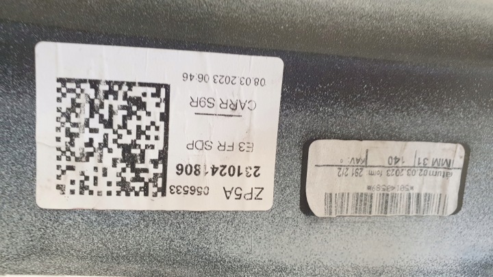 PORSCHE CAYENNE III 9Y0 GTS PARE-CHOCS AVANT AVANT