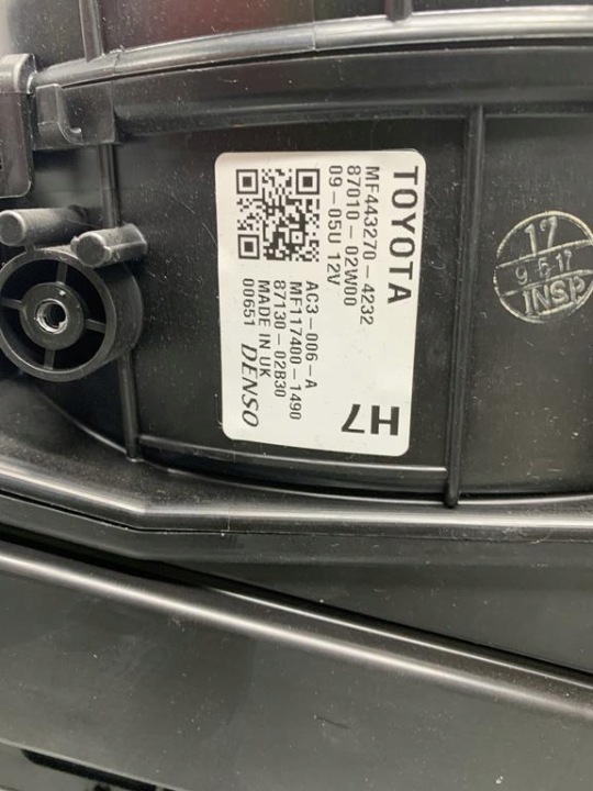 CHAUFFAGE AURIS II 1.8 HYBRIDE 17' MF4432704232