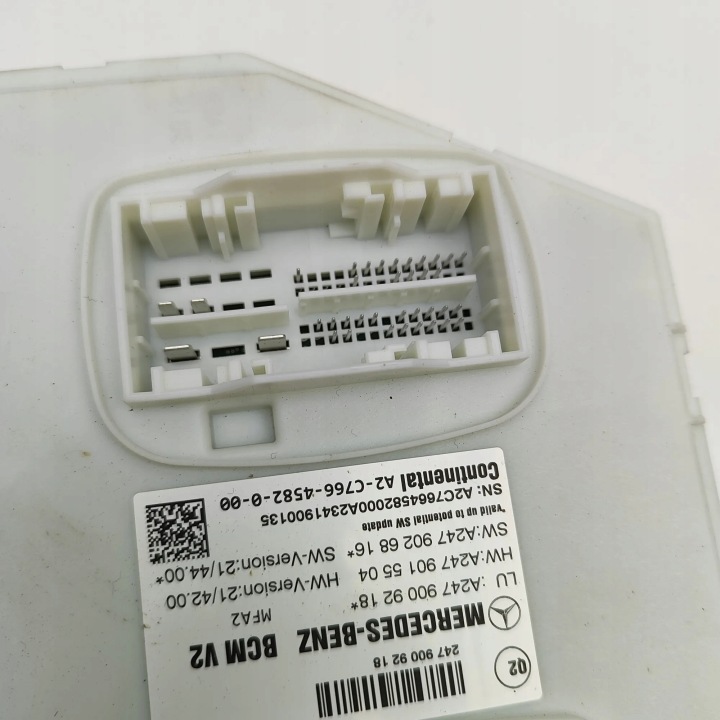 MODULE CONFORT MERCEDES-BENZ CLA COUPÉ (C118) A2479015504 29832236 1.3L