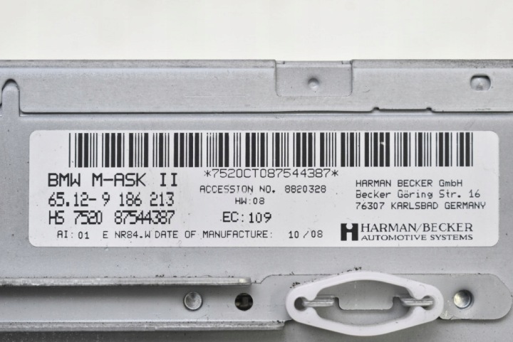 LECTEUR DE CARTE DISQUES NAVIGATION 9186213 BMW E60 E61 07-10