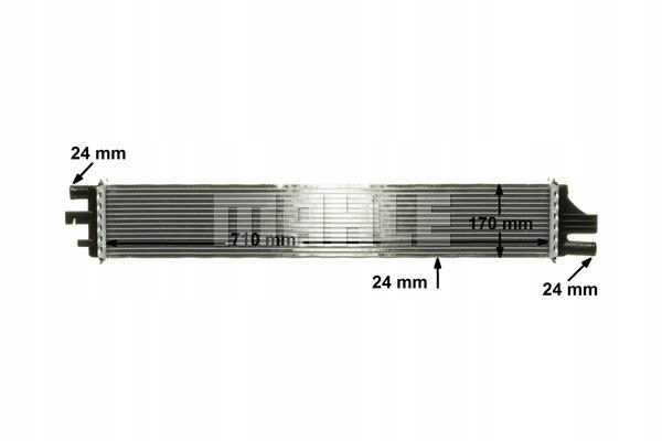MAHLE CR 2163 000P RADIATEUR SYSTÈME REFROIDISSEMENT MOTEUR