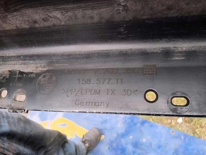 BMW F21 F22 F23 MOULURE REVÊTEMENT SEUIL EXTÉRIEUR GAUCHE 7288395