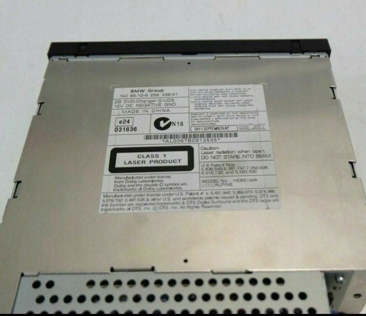 CHANGEUR CD/DVD BMW X3 F25 651292583399258339