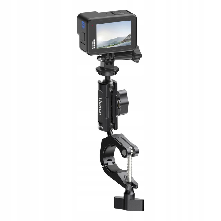 ULANZI CM025 FIXATION ZACISKOWE SUR DIRECTION ROWEROWA/MOTOCYKLOWA VERS GOPRO 13 INSTA360