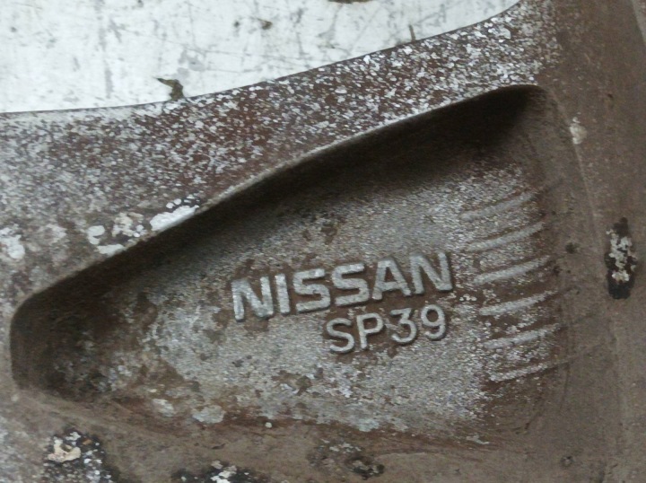 JANTE ALUMINIUM R17 5X114,3 ET47 OC 66MM 7JX17 BA61A NISSAN SP39