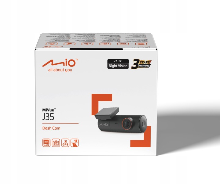 ENREGISTREUR VIDÉO MIO MIVUE J35 QHD 2560 X 1440 140°