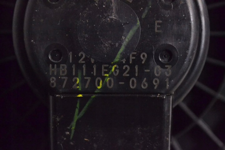 MAZDA CX-5 2014 VENTILATEUR CONDUIT D'AIR VENTILATEUR