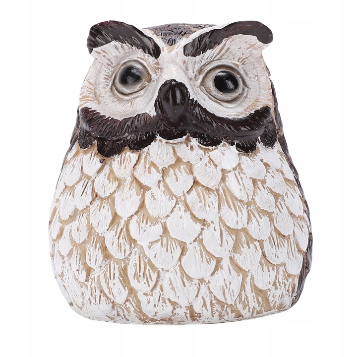 SYNTHÉTIQUE HIBOU UKRYWAJACA CLÉS FIBRE DE VERRE HYDROFUGE DEKORACYJNY CLÉ 9V