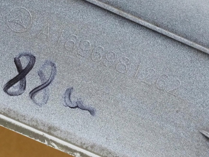 MECEDES W169 W245 MOULURE PORTES DROIT ARRIÈRE A1696981262