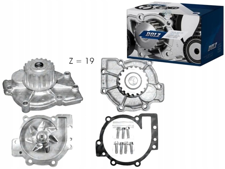 POMPE À EAU RENAULT 2.0I 16V 96- DOLZ R199