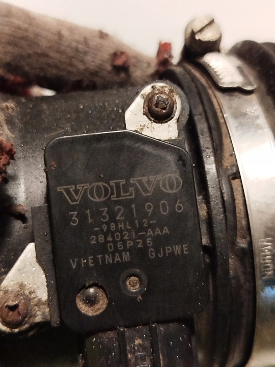DÉBITMÈTRE MASSIQUE AIR VOLVO S60 T5 31321906