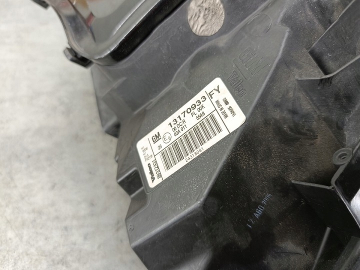 PHARE AVANT GAUCHE BIXENON OPEL VECTRA C 13170933 89312431