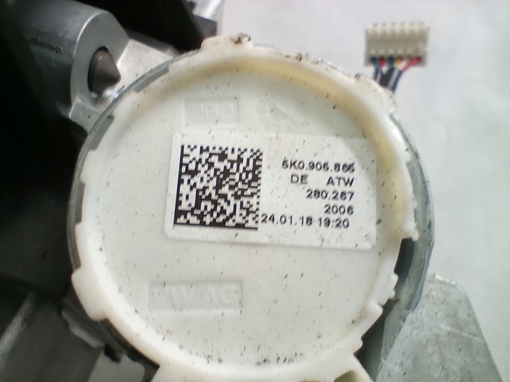 AUDI A1 2018 SUPPORT ÉLECTRIQUE CONTACTEUR D'ALLUMAGE 6R1909144AN 6R1423510DC EUROPE