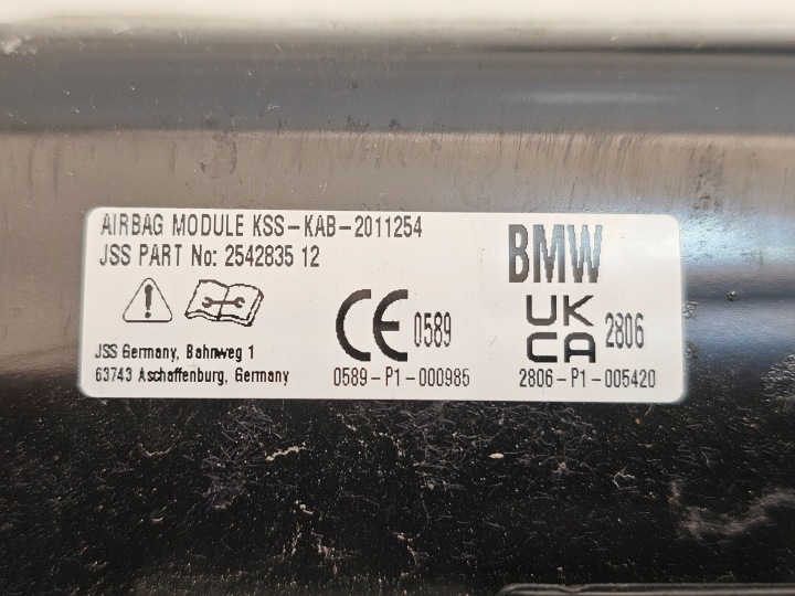 BMW X5 G05 19- COUSSIN ROTULE CONDUCTEUR 6991407 USA