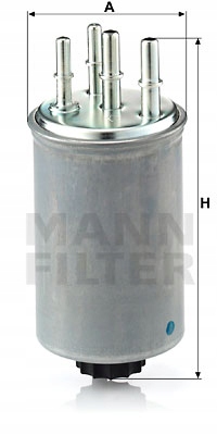 FILTRO COMBUSTIBLES WK829/4/MAN MANN FILTROS 