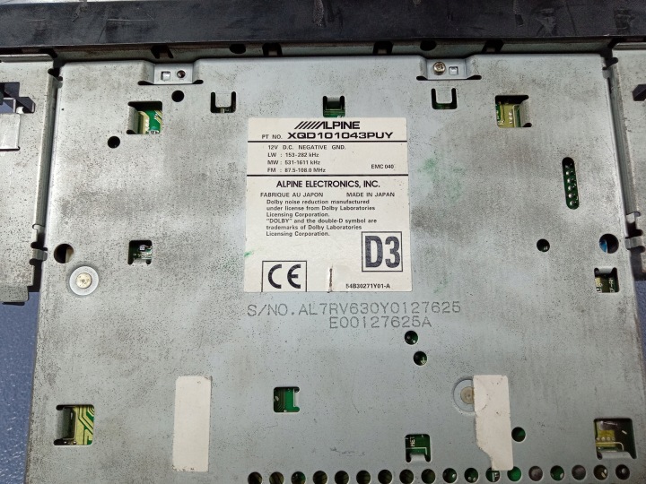 ROVER 75 RADIO D'USINE OEM CASSETTES XQD101043PUY